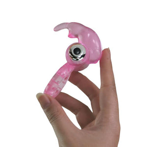 Tickling Rabbit Cock Ring Pink B.O.B. Tickling Rabbit Cock Ring Pink B.O.B.