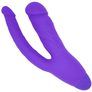 Silicone Vibrating Double Penetration Dildo Pink B.O.B. Silicone Vibrating Double Penetration Dildo Pink B.O.B.