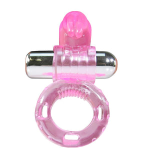Tickling Rabbit Cock Ring Pink B.O.B. Tickling Rabbit Cock Ring Pink B.O.B.